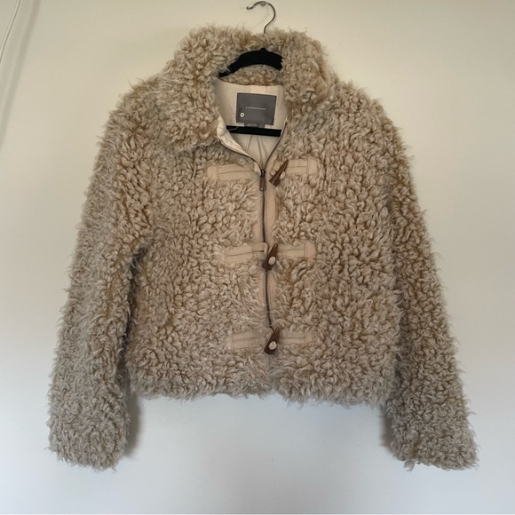 Anthropologie Brenna Faux Fur Jacket - Picture 8 of 11